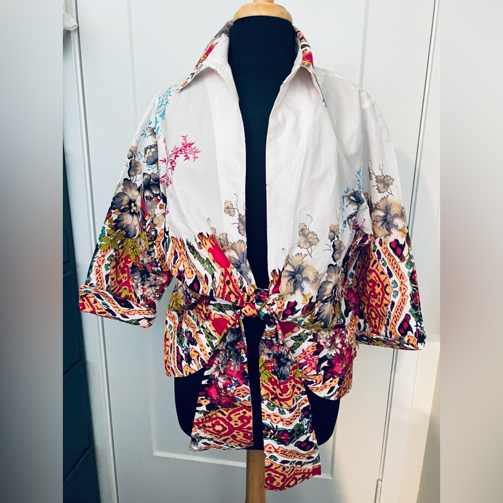 Button up Floral Blouse
